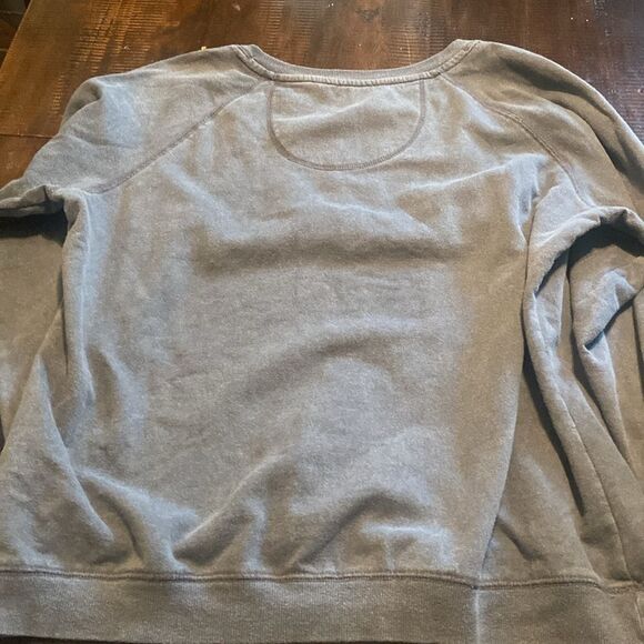State Of Mine Gray Local Embroidery Crewneck Sweatshirt Size Large - Picture 5 of 5